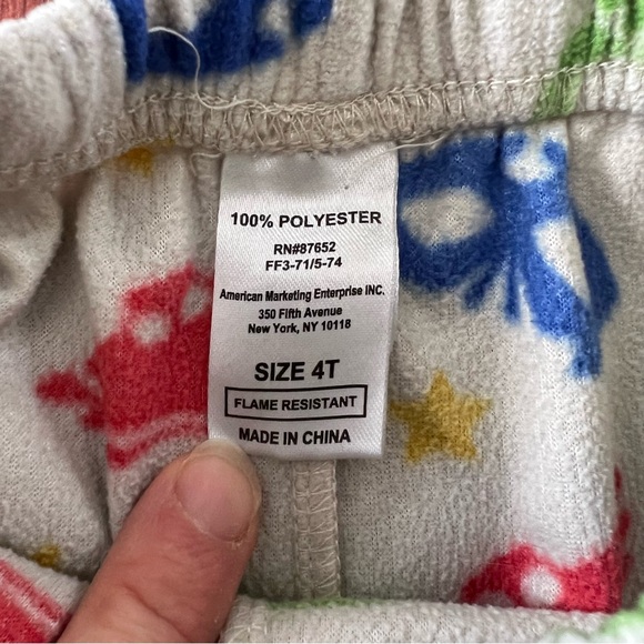 PJ Masks fleece pajama set - size 4T - Picture 7 of 8